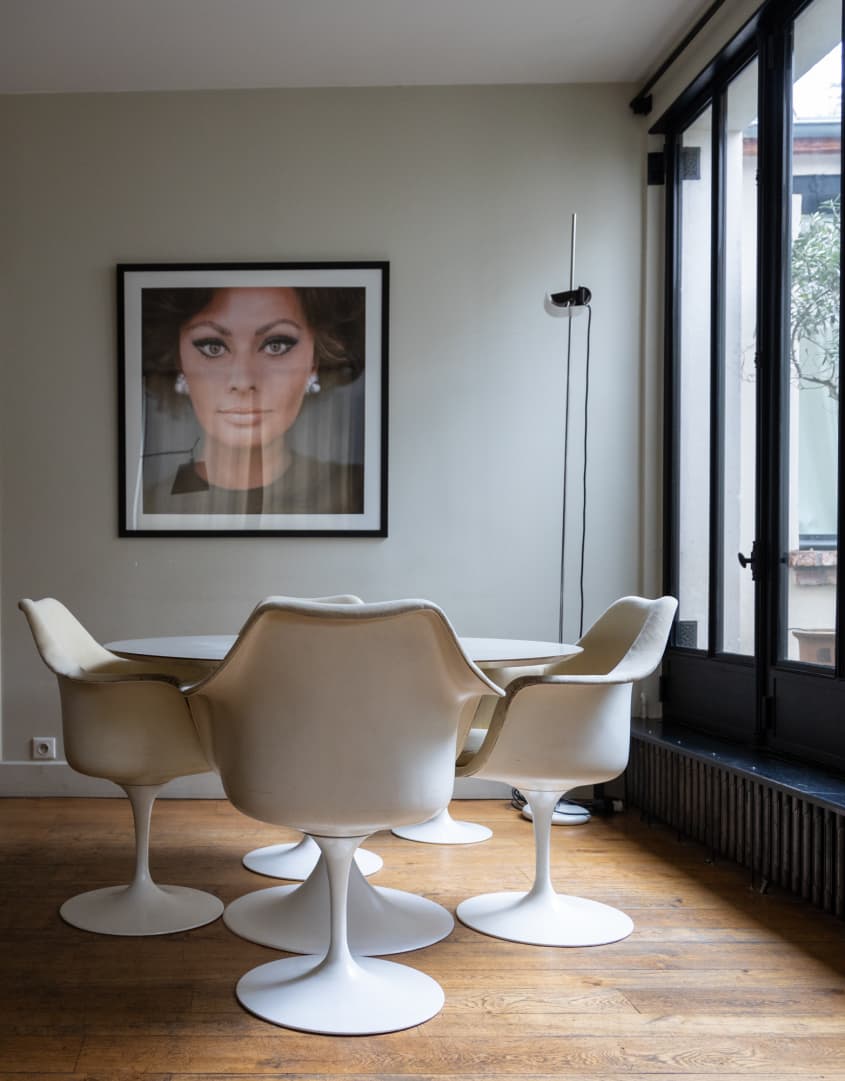 MidCentury Furniture Dealer's Paris Apartment Apartment Therapy